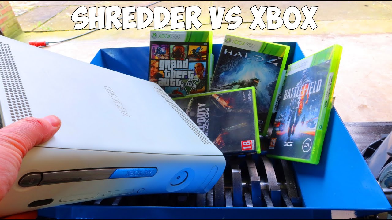 SHREDDER VS XBOX! CRRRRRRUNCHY!!!!