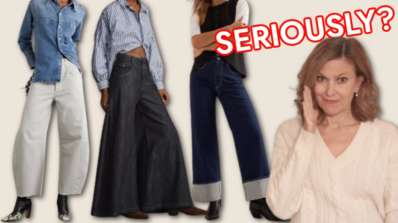 6 SHOCKING Jeans Trends Taking Over In 2025—Are They a Hit or a Miss? | Fashion Over 50