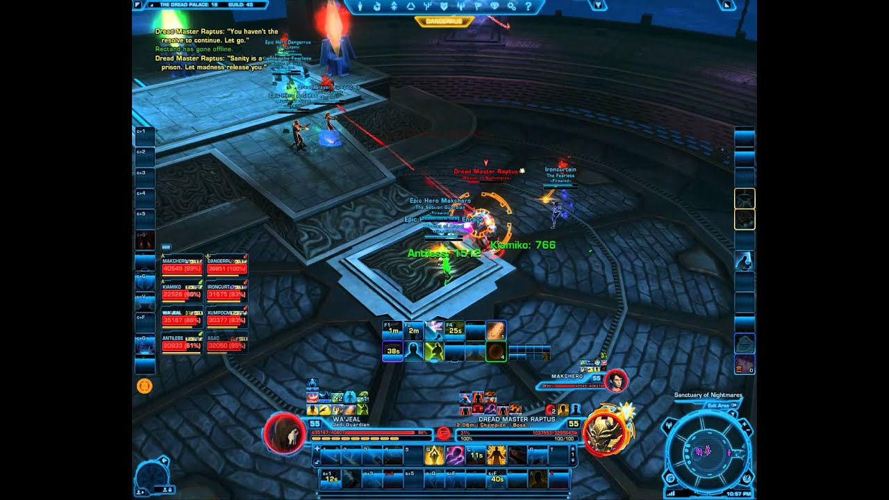 Dread Master Raptus vs Firewinds' 6 ops