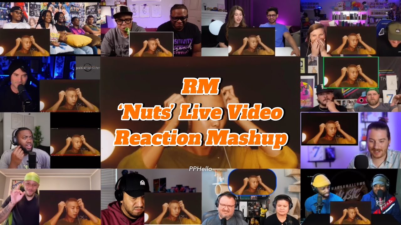 RM ‘Nuts’ Live Video Reaction Mashup