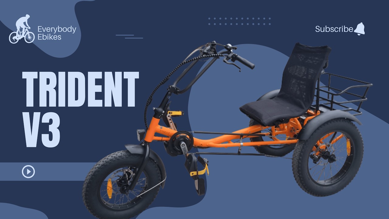 The all new Trident V3 eTrike