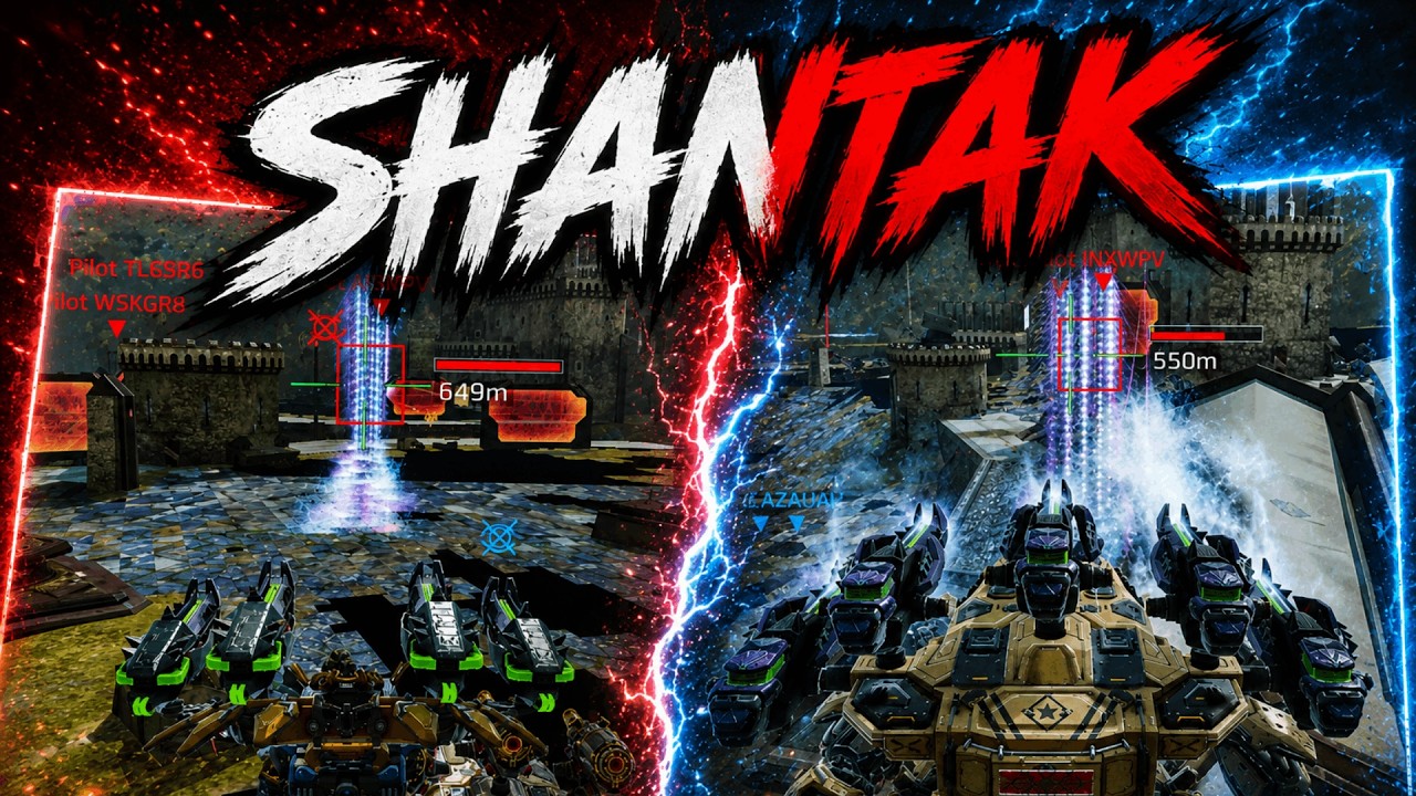 NEW CAMPER WEAPONS ON SHANTAK &ndash; WAR ROBOTS