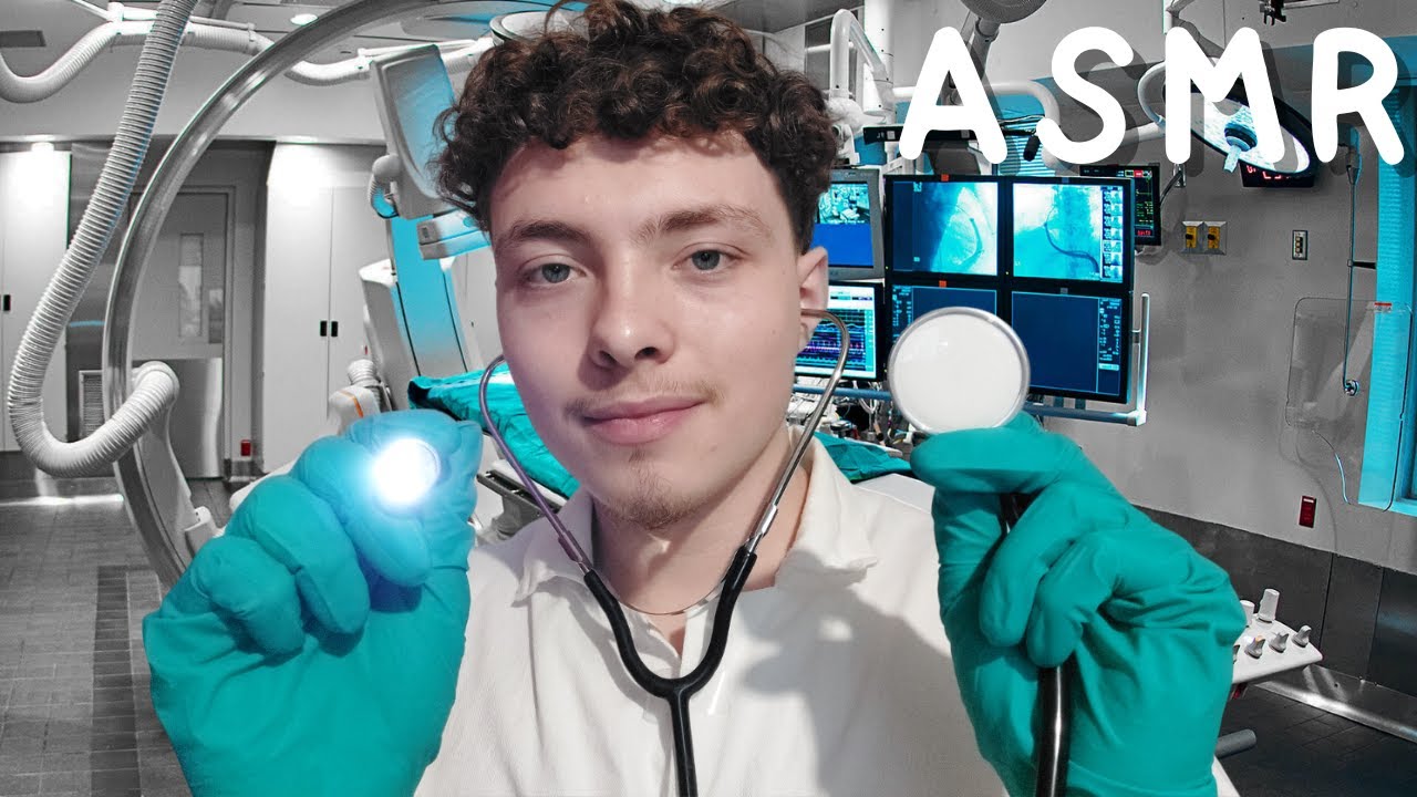 ASMR FR: Roleplay👨‍⚕️Médecin anesthésiste👨‍⚕️(test, visuel,...)