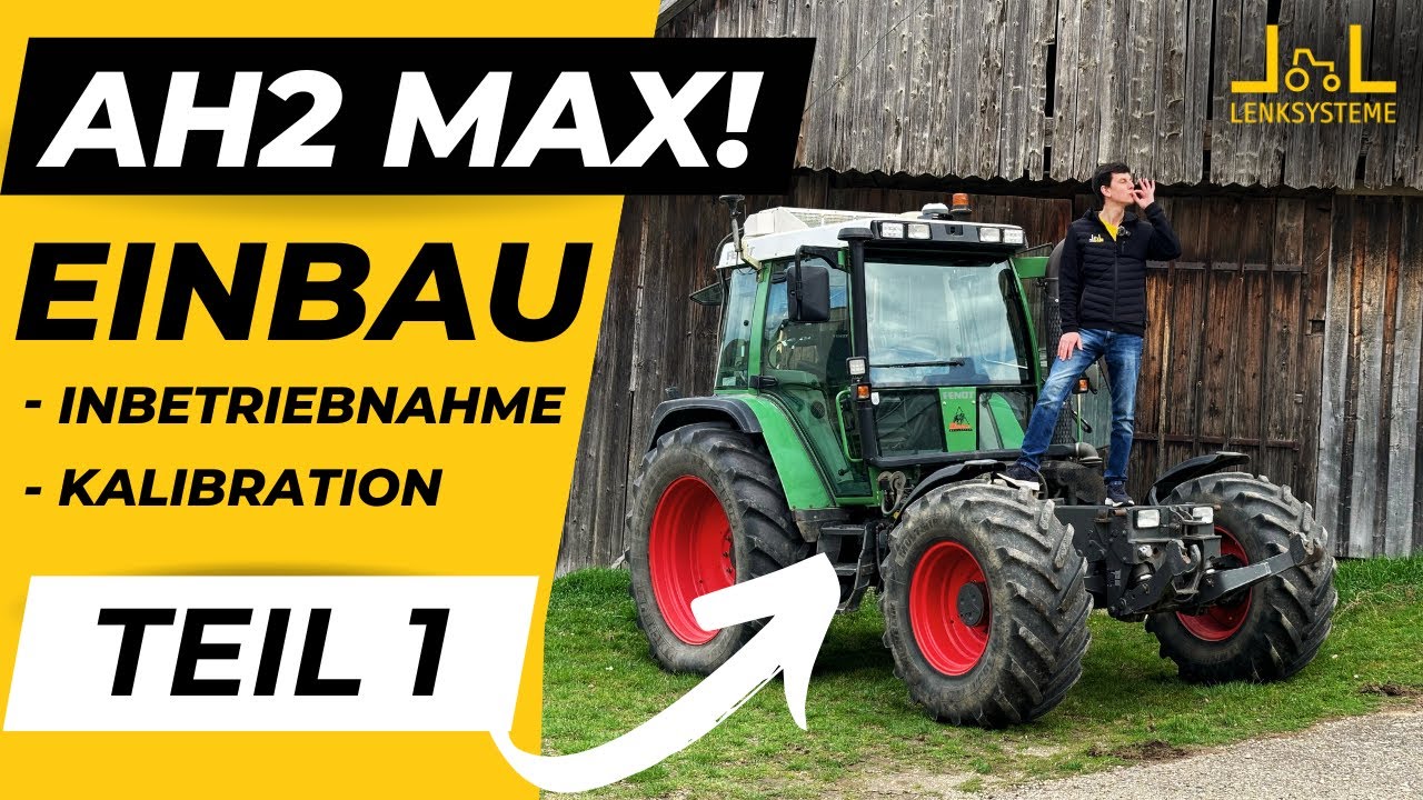 TEIL 1: FJDynamics AH2 MAX - Hydraulisches Lenksystem | Einbau, Inbetriebnahme & Kalibrierung