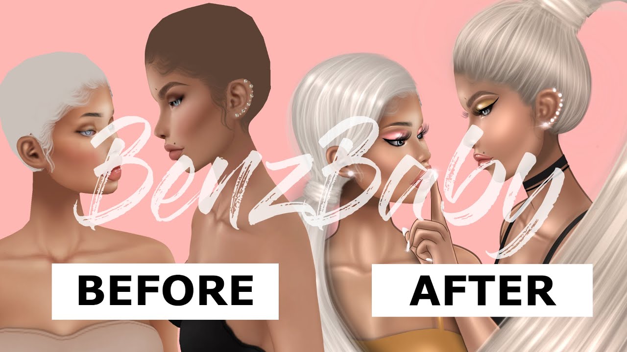 Procreate Hair Tutorial iPad [ IMVU & SECOND LIFE EDITING ]