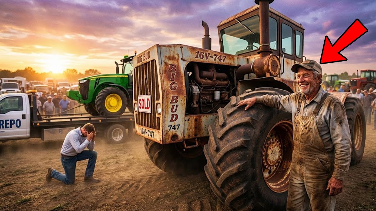 $500 For Old Iron Big Bud... 18% Interest Rate Went Bankrupt At The Auction