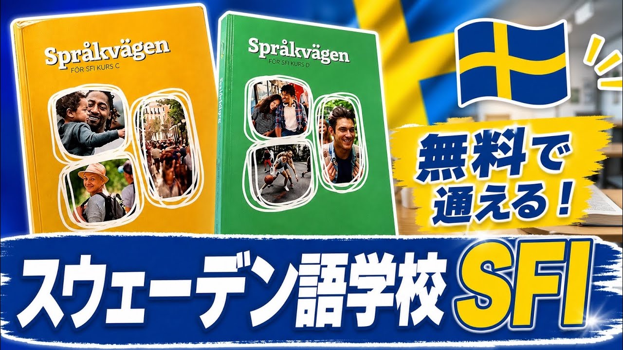 【北欧在住】スウェーデンで無料の語学学校へ