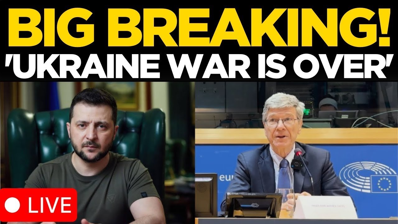LIVE: &lsquo;Ukraine War is Over&rsquo;, Jeffrey Sachs ROCKS European Parliament With BLISTERING Ukraine Speech