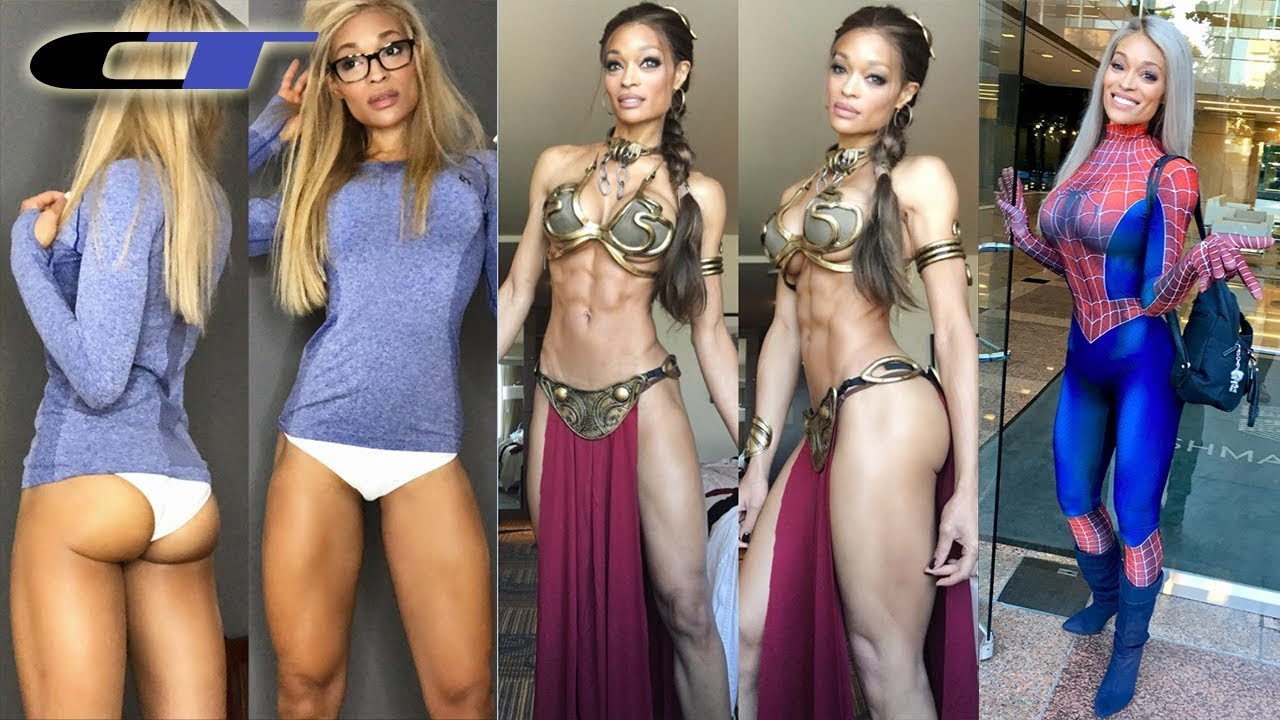 A MAIS GATA COSPLAY FIT REVELA TREINO PARA CORPO DEFINIDO E BONITO (Alicia Marie)