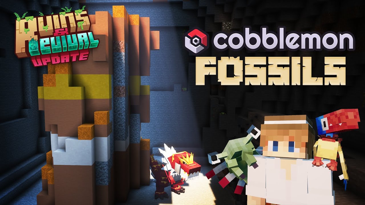 All Fossil Structures in Cobblemon 1.6.1