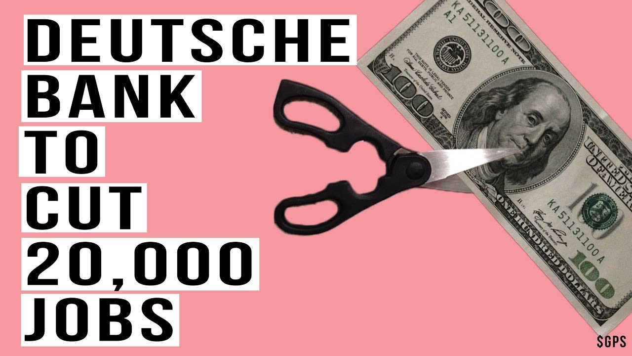 Deutsche Bank To CUT 20,000 Jobs! Trying To Delay Inevitable Collapse