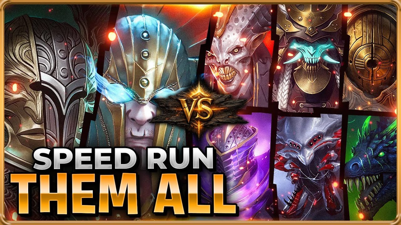 WOW... What A Team! ONE SHOT ALL BOSSES!! Soulless + Titus Speed Farm Team Raid: Shadow Legends