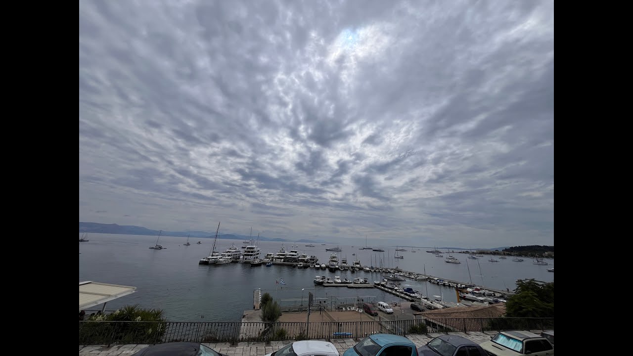 #106 retour a Corfou, Avlaki, orage