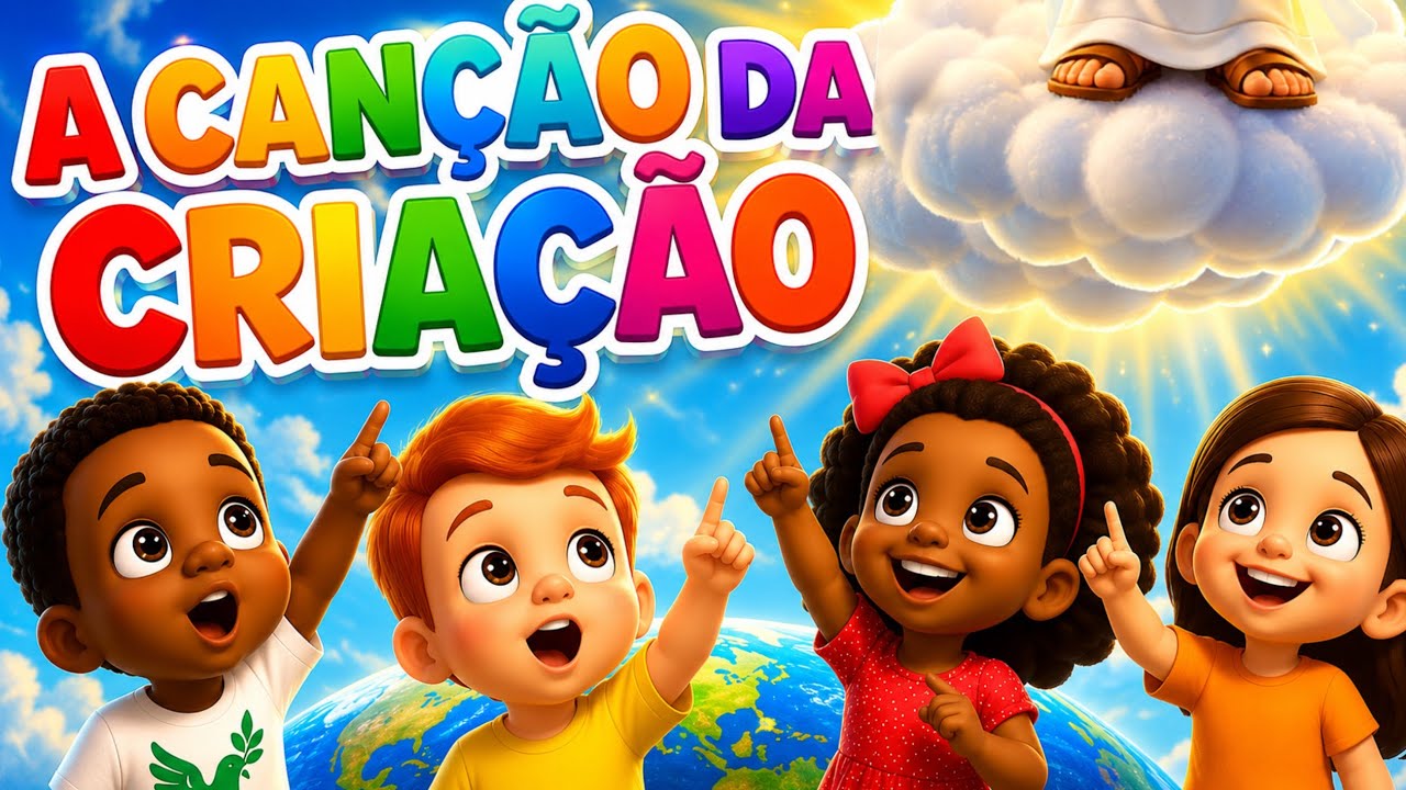 A Canção da Criação | Música infantil Cristã | Clubinho do Amém Volume 1
