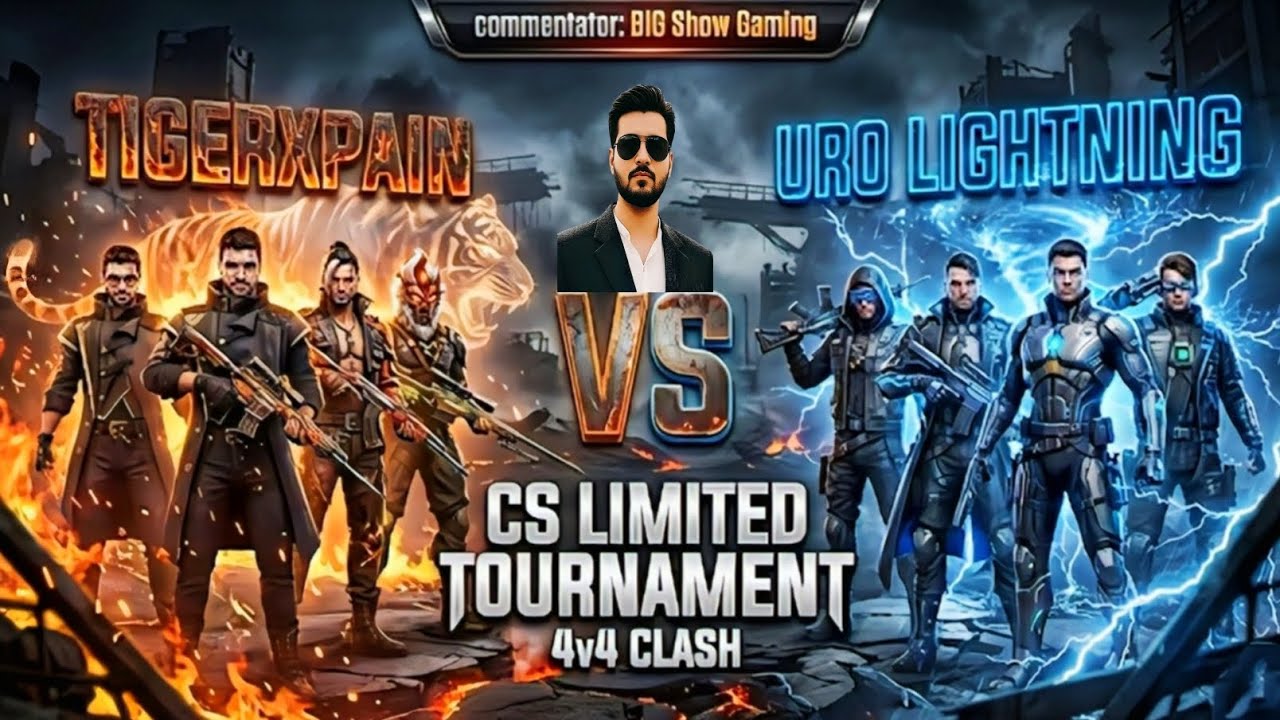 IMPOSSIBLE ENDING?! TIGERxPIAN vs URO LIGHTNING 4v4 CS Tournament (BigShowCommentary) @BiGShowGaming