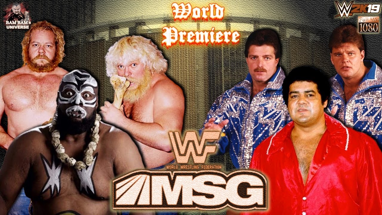 Kamala & The Moondogs VS. Pedro Morales & Fabulous Rougeaus ⭐WORLD MOD PREMIERE⭐ | WWF | 2K19