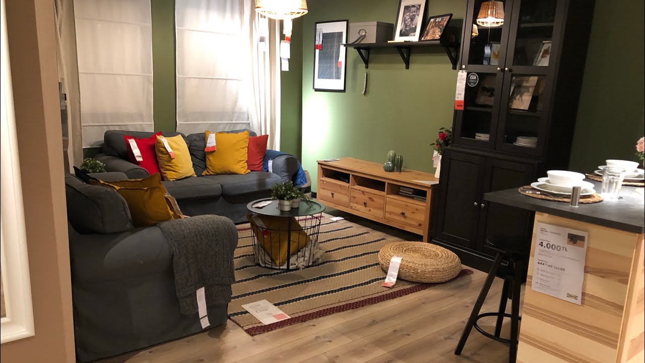 İKEA TURU 😍SALON, YATAK ODASI’na MOBİLYA BAKIYORUZ