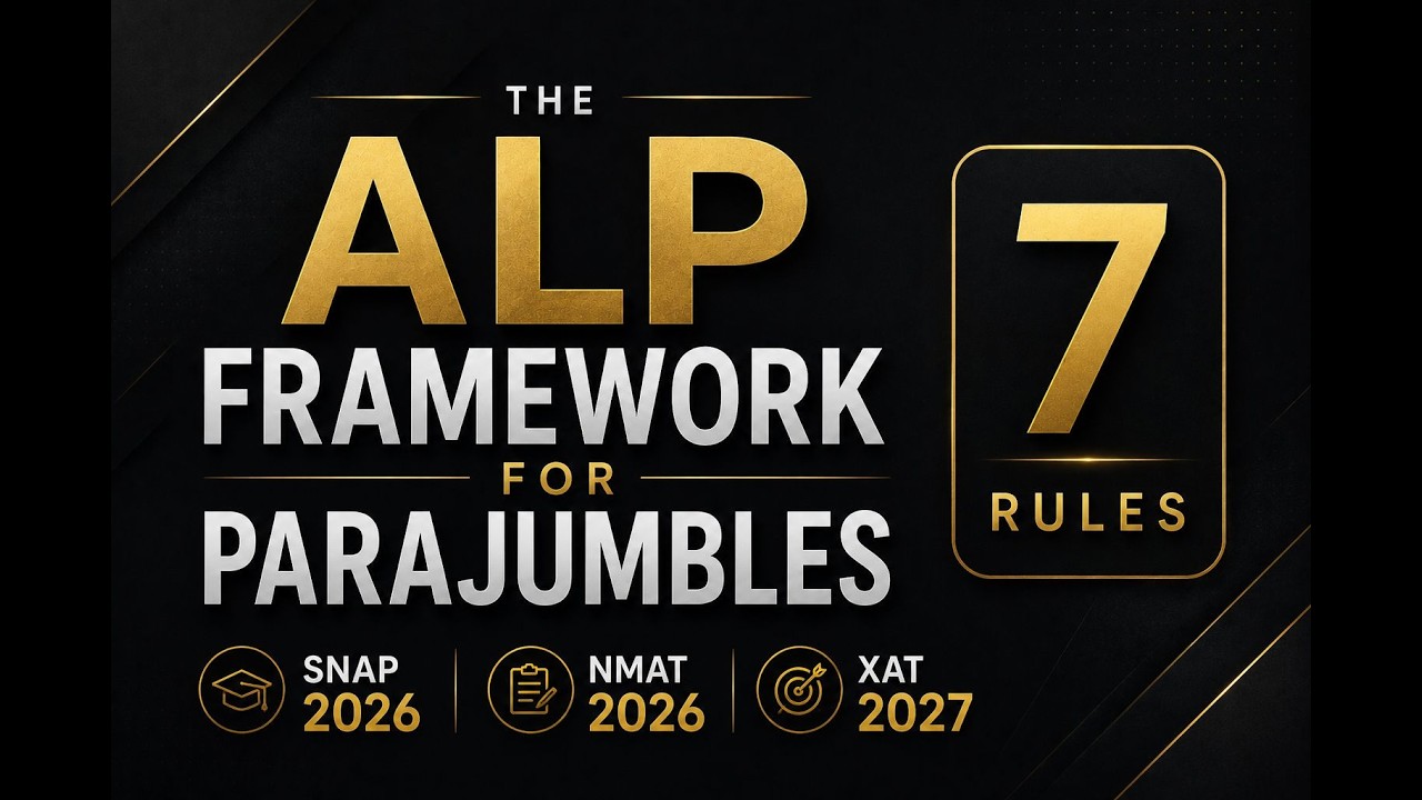 Para Jumbles One Shot | NMAT 2026, SNAP 2026 & XAT 2027 | One Shot | Abhishek Leela Pandey