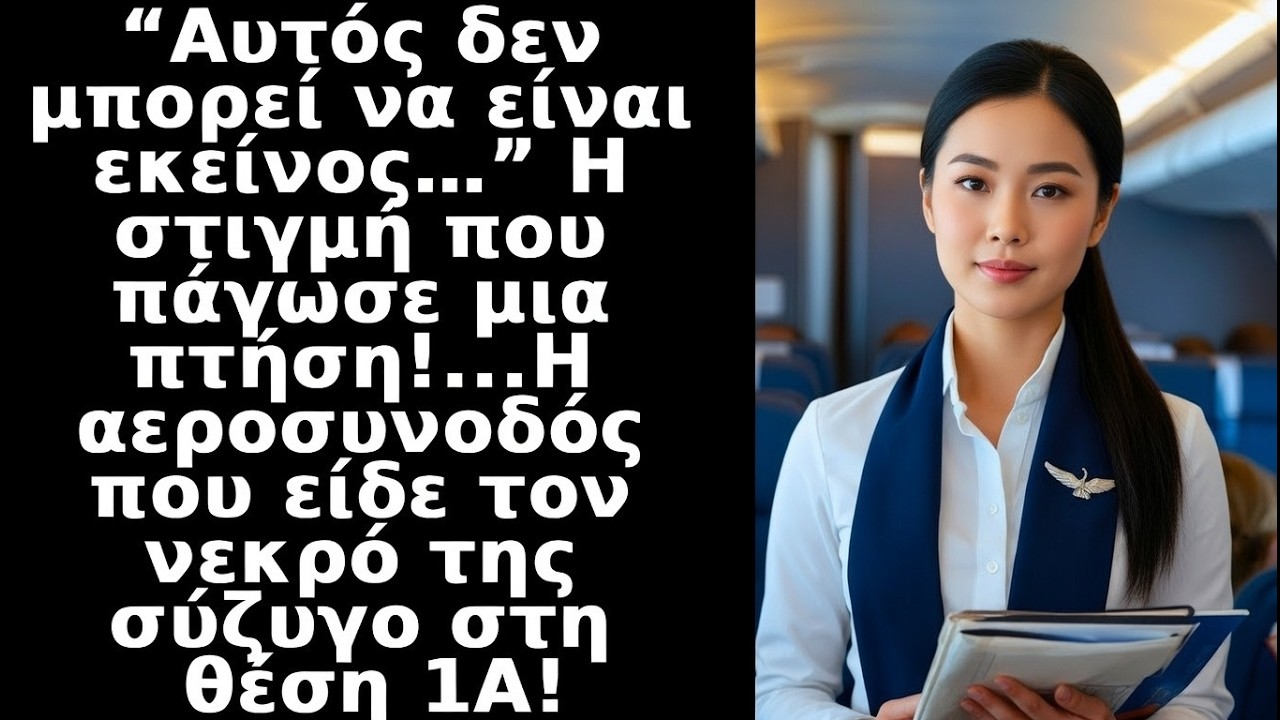 Αεροσυνοδός μένει άναυδη βλέποντας εκατομμυριούχο επιβάτη — τον «νεκρό» σύζυγό της