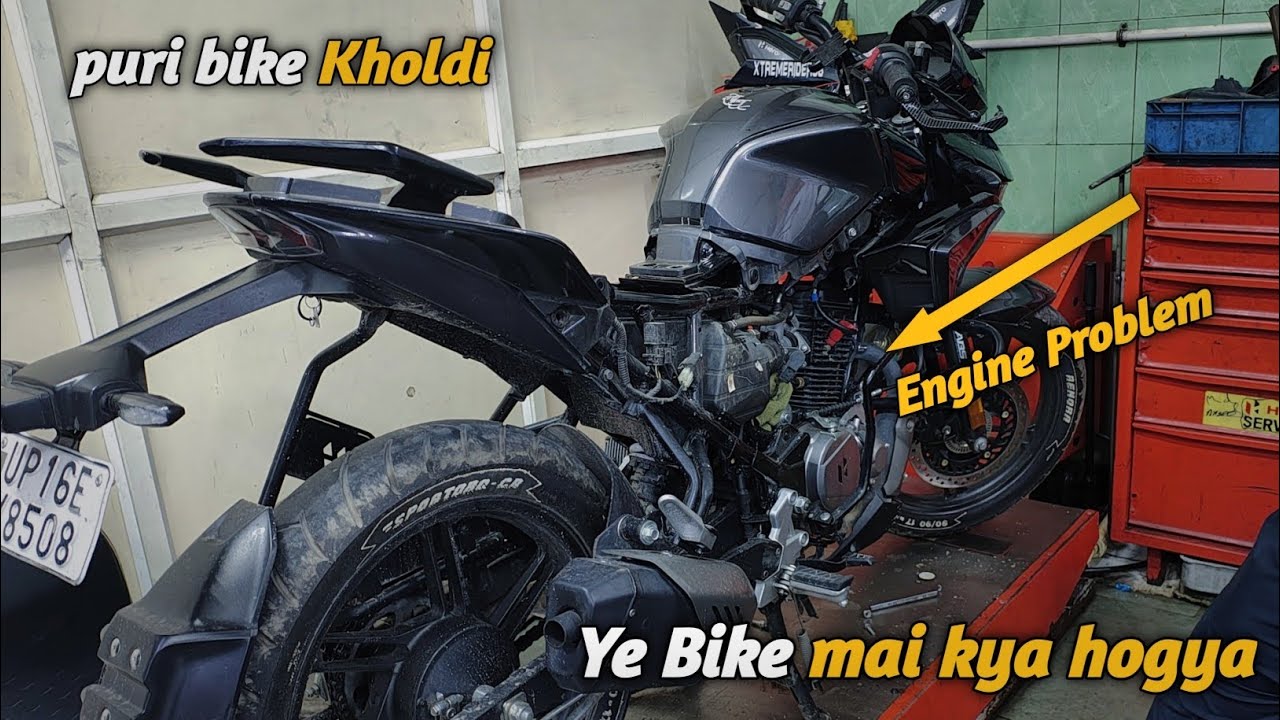 Hero Xtreme 125R Chain Noise & Engine Problem 😥😥 | Honest Workshop Vlog 🔧