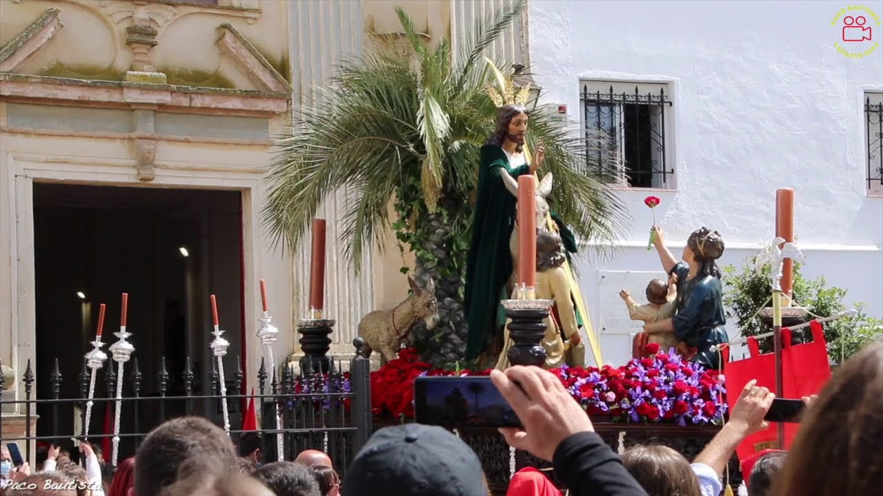 2022-04-10 SEMANA SANTA HERMANDAD DE LA BORRIQUITA ARCOS DE LA FRONTERA
