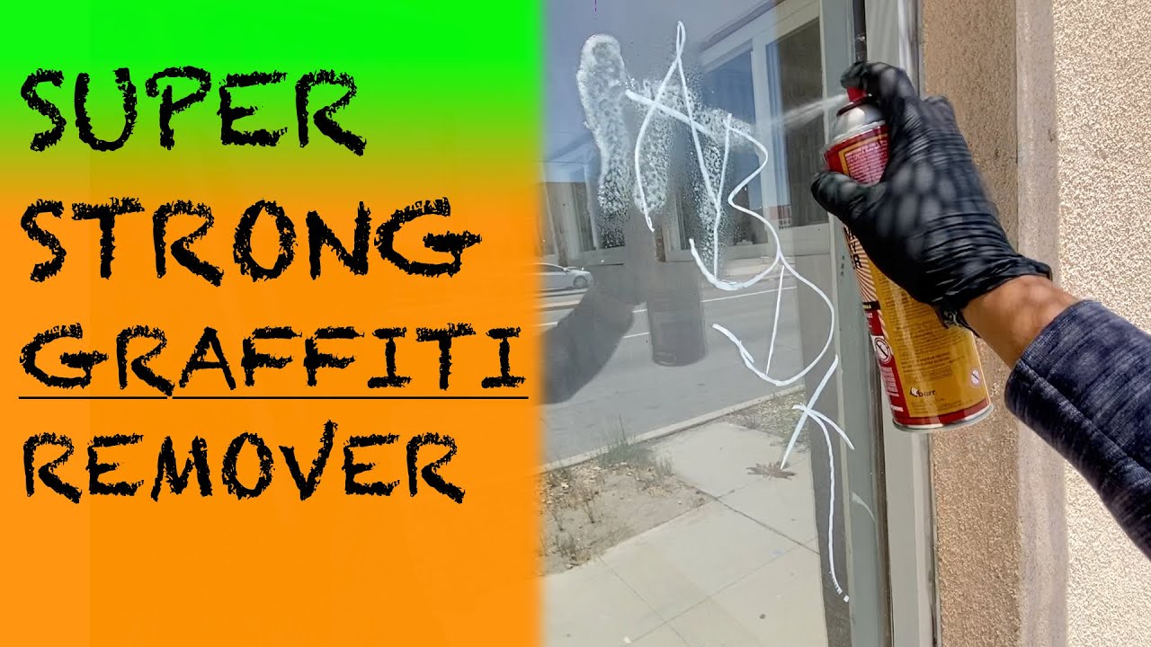 Как очень просто удалить граффити со стекла!