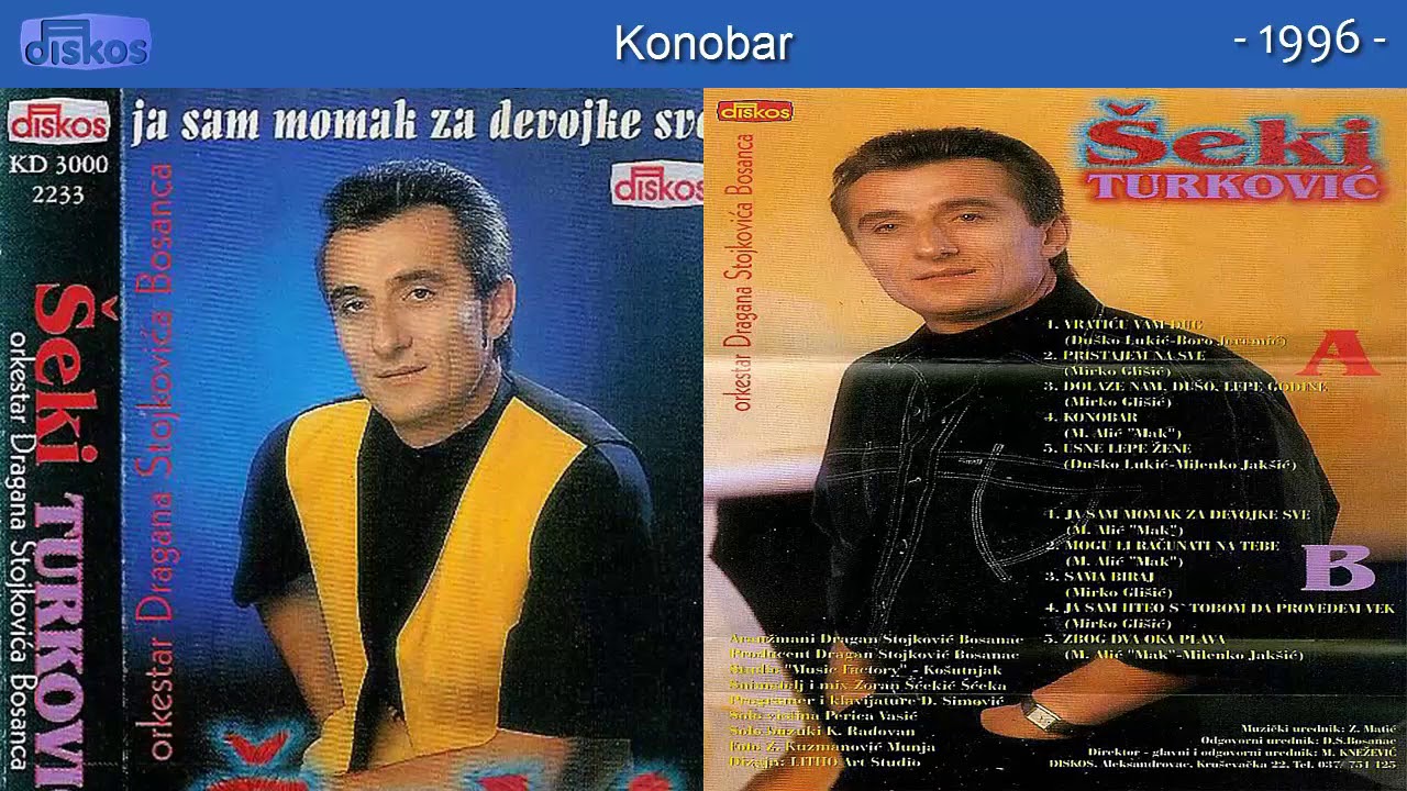 Seki Turkovic - Ja sam momak za devojke sve - (Audio 1996) - CEO ALBUM