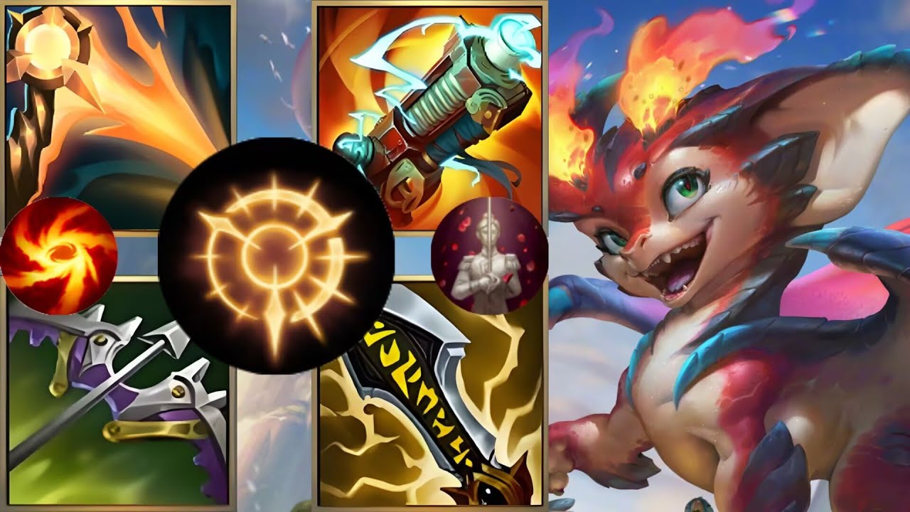 【LOL 手遊】小火龍體驗服版本前瞻（Wild Rift Charmander）出裝符文搭配推薦，教你上分技巧對線細節