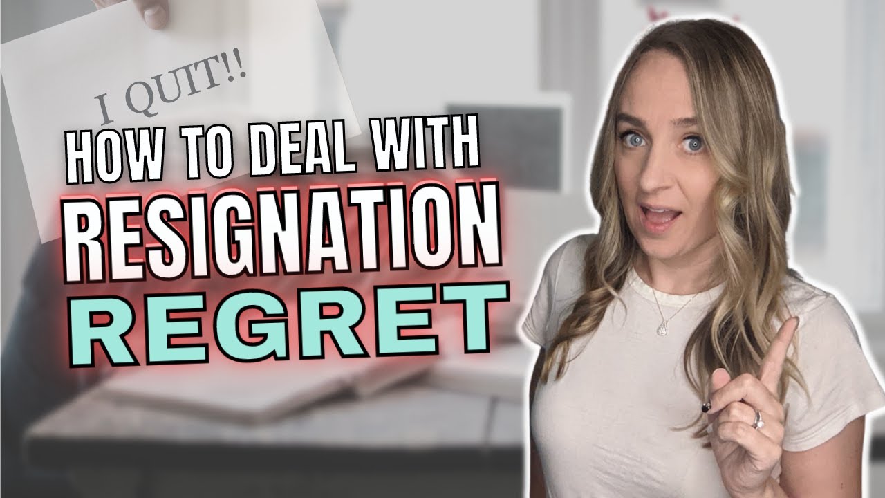 Regret Quitting Your Job?