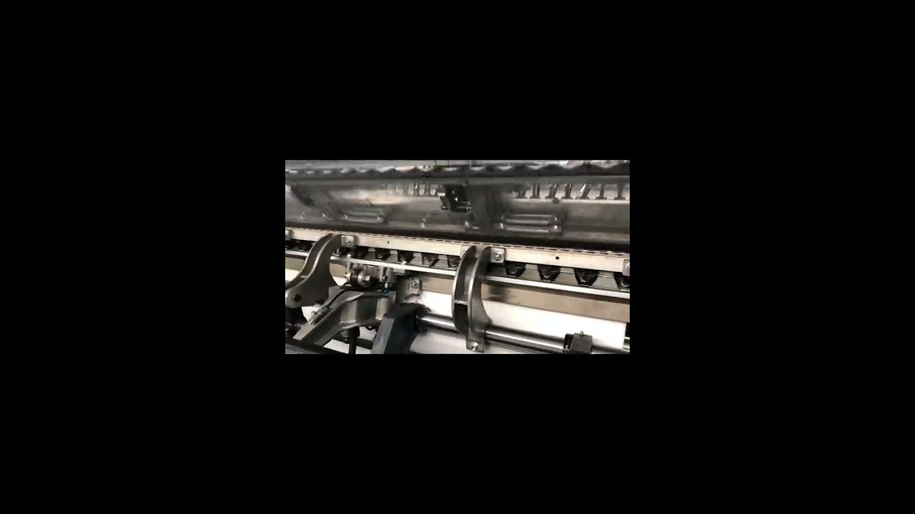 Shoes upper fabric double knitting machine -Jacquard EL pattern system