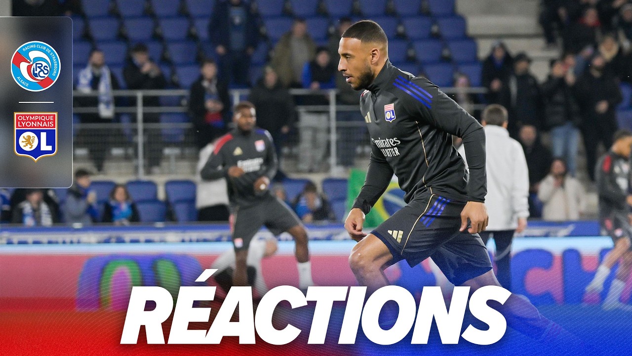 Corentin Tolisso après RC Strasbourg - OL :