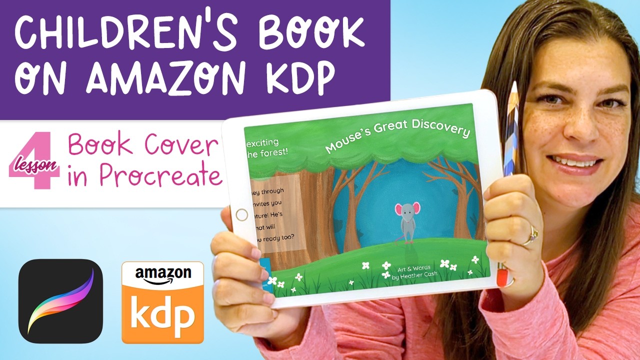 Children's Book Cover for Amazon KDP in Procreate