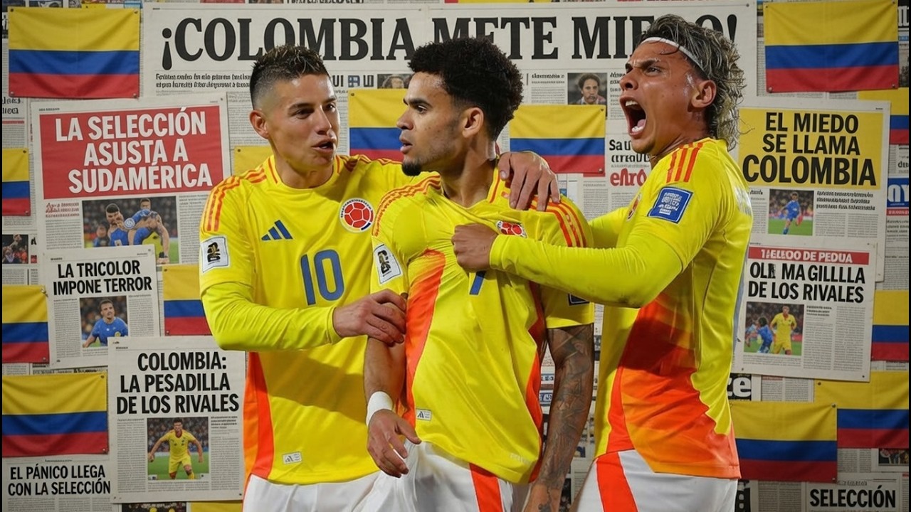 COLOMBIA se está CONVIRTIENDO en una SELECCIÓN TEMIDA 🇨🇴😱