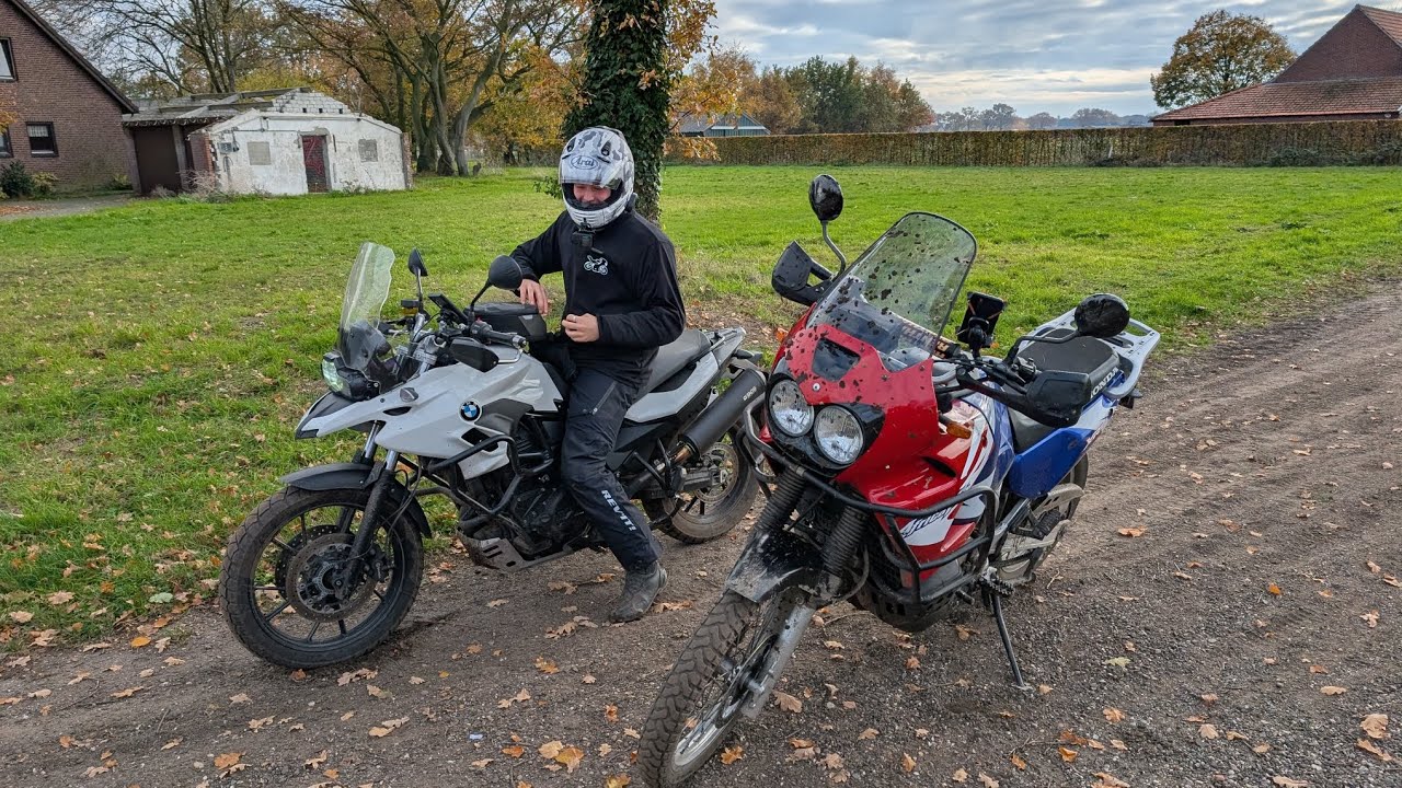 Beginner gaat een dagje off-road (TET) rijden in Nederland