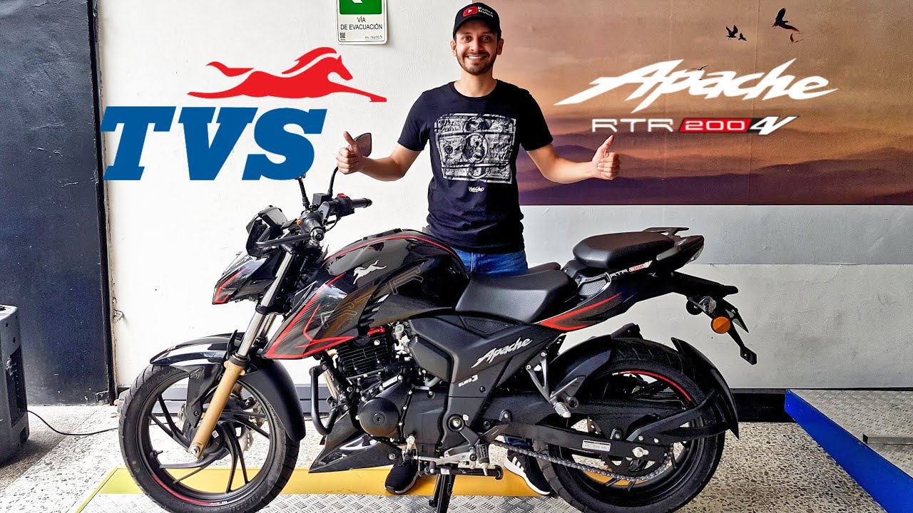 TVS APACHE RTR 200 4V | Ficha Técnica & Precio | Medina Motors