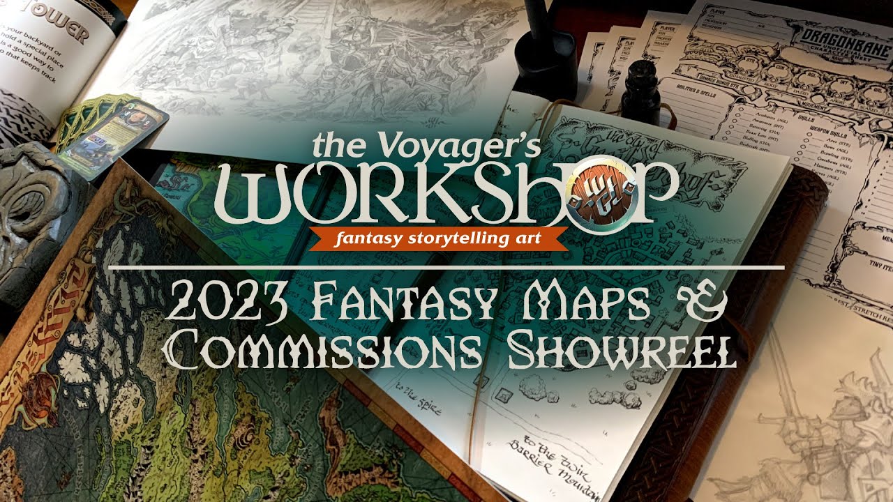 2023 Fantasy Maps & Commissions Showreel
