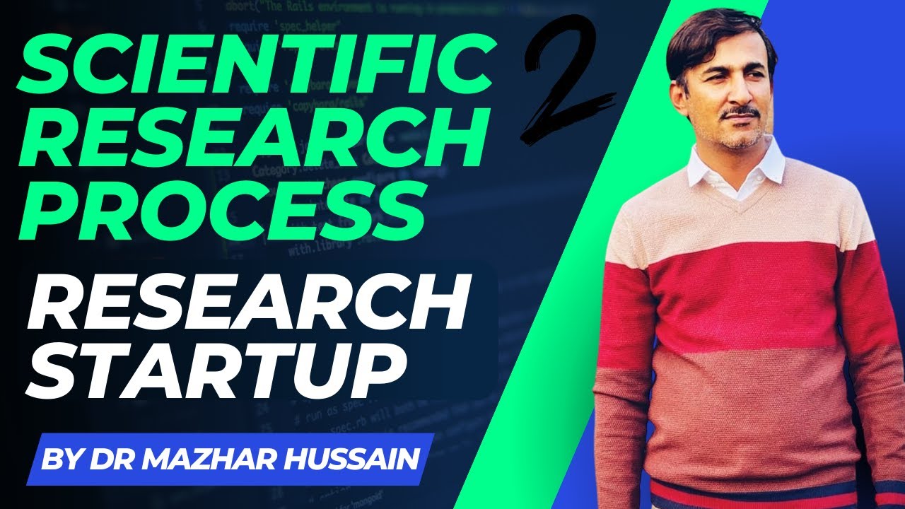 Demystifying Scientific Research: Research Startup Part 2