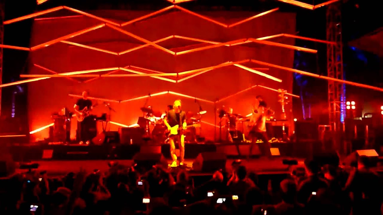 Thom Yorke / Atoms for Peace - The Clock - Live @ Coachella 2010 @ Outdoor Theatre Part 3/16