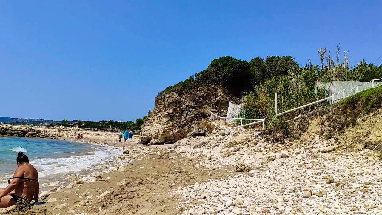Trapezaki beach , Kefalonia -  Grecia , iulie 2021