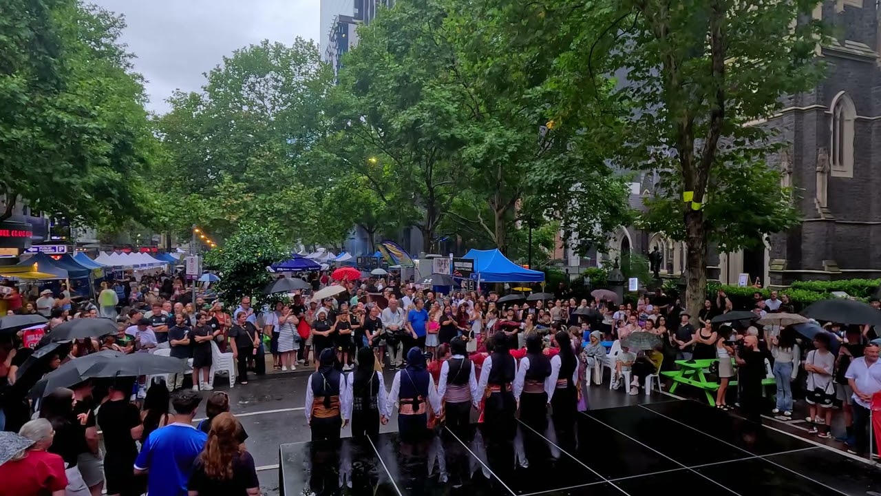 Pontiaki Estia Melbourne Intermediate Dance group at Antipodes 2026