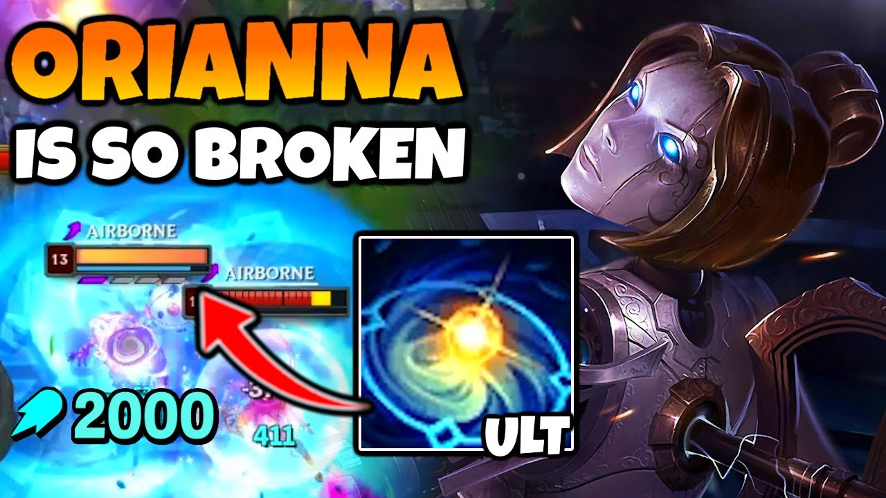 Orianna is so broken right now. Ultimate just One-Shots while barely being fed at all.