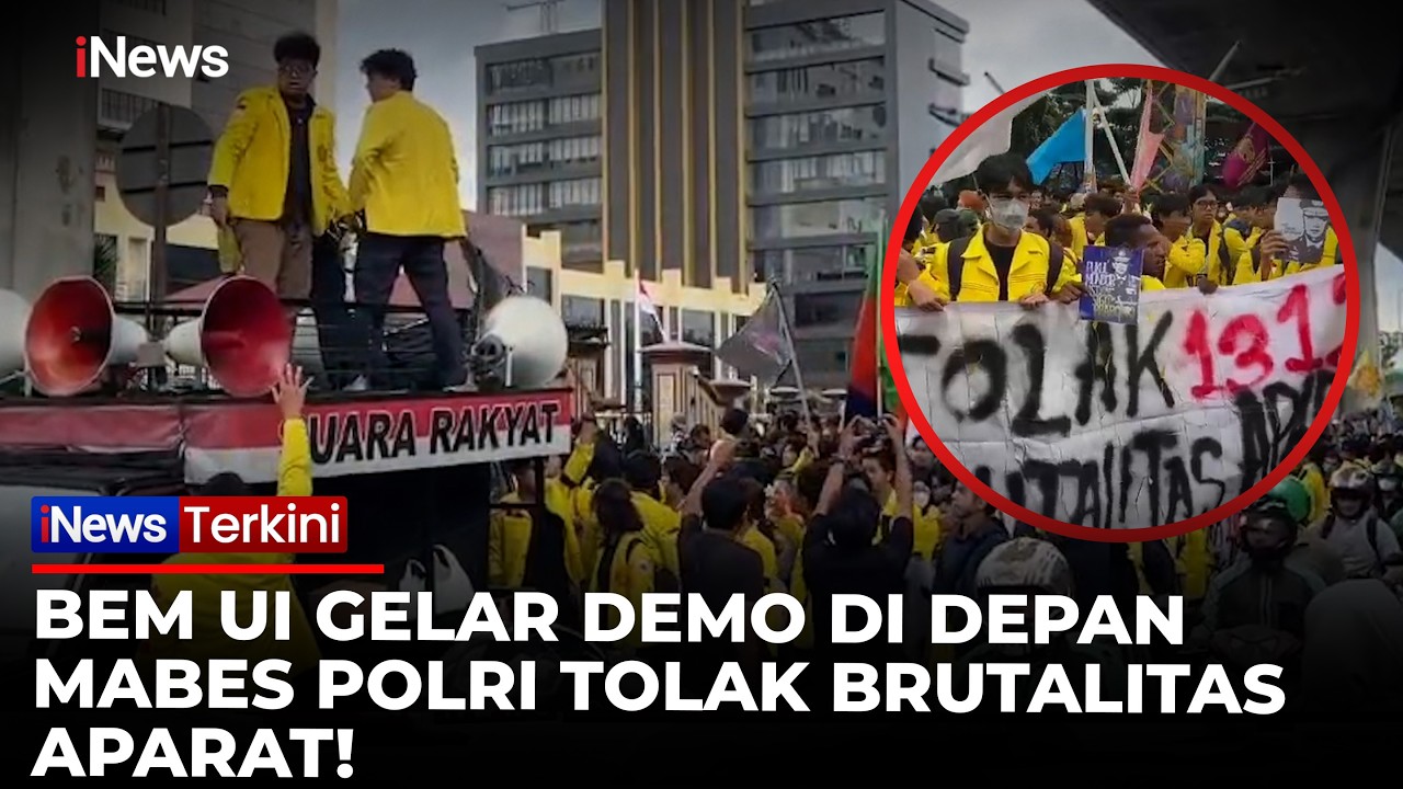 Buntut Kasus Tewasnya Pelajar di Maluku, BEM UI Demo di Mabes Polri! | iNews Terkini