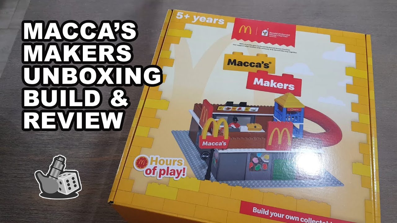 Macca's Makers McDonald's Building Bricks