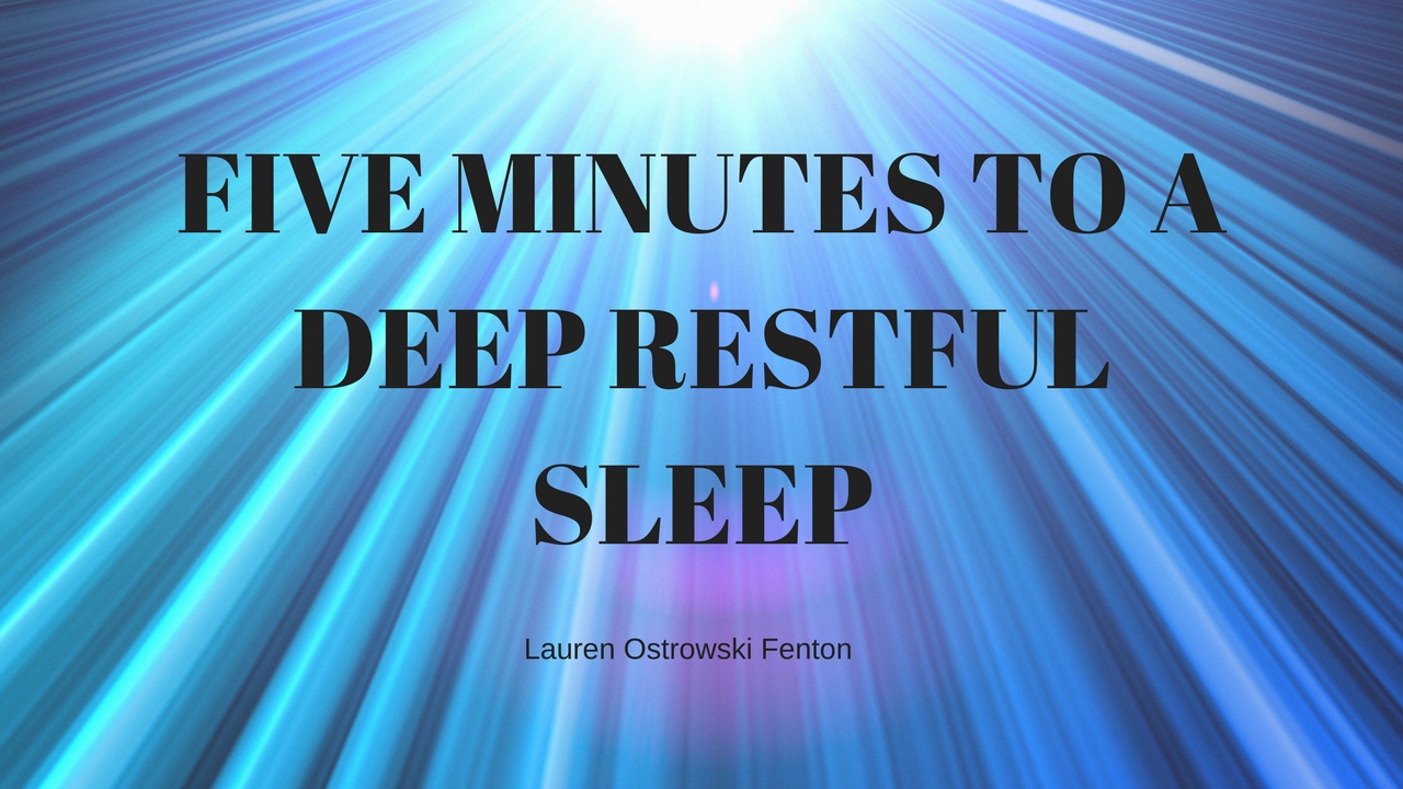 FIVE MINUTES TO A DEEP RESTFUL SLEEP Guided sleep meditation