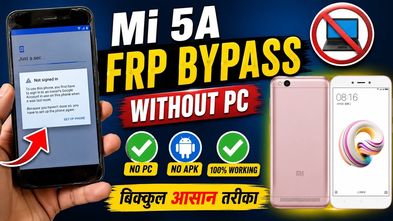 Redmi 5a FRP Bypass MIUI 11 | Google Account Bypass | Without PC | 100% Working✅ New Trick🔥 