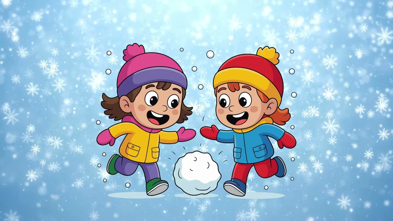 COPOS DE NIEVE. Canción educativa