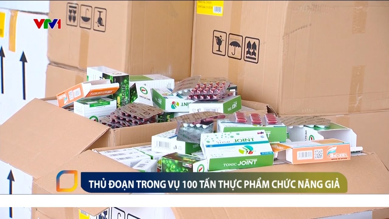Thủ đoạn trong vụ 100 tấn thực phẩm chức năng giả | VTV24