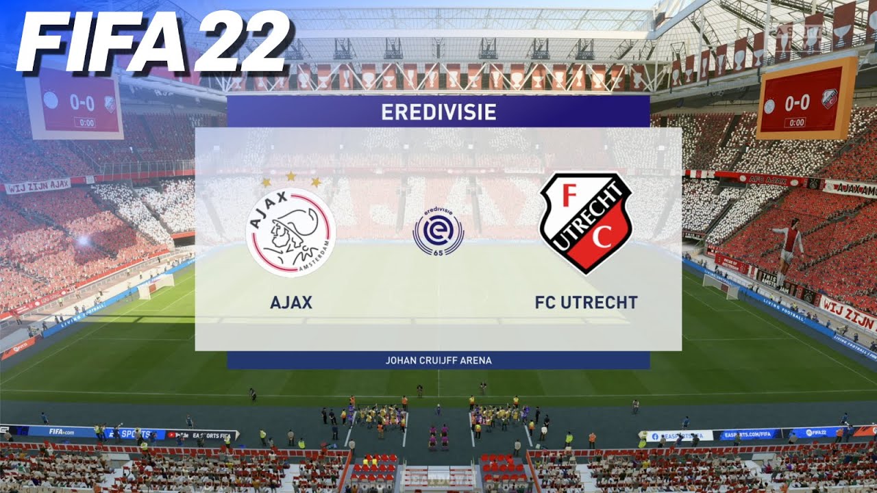 FIFA 22 - AFC Ajax vs. FC Utrecht @ Johan Cruijff ArenA | PS5