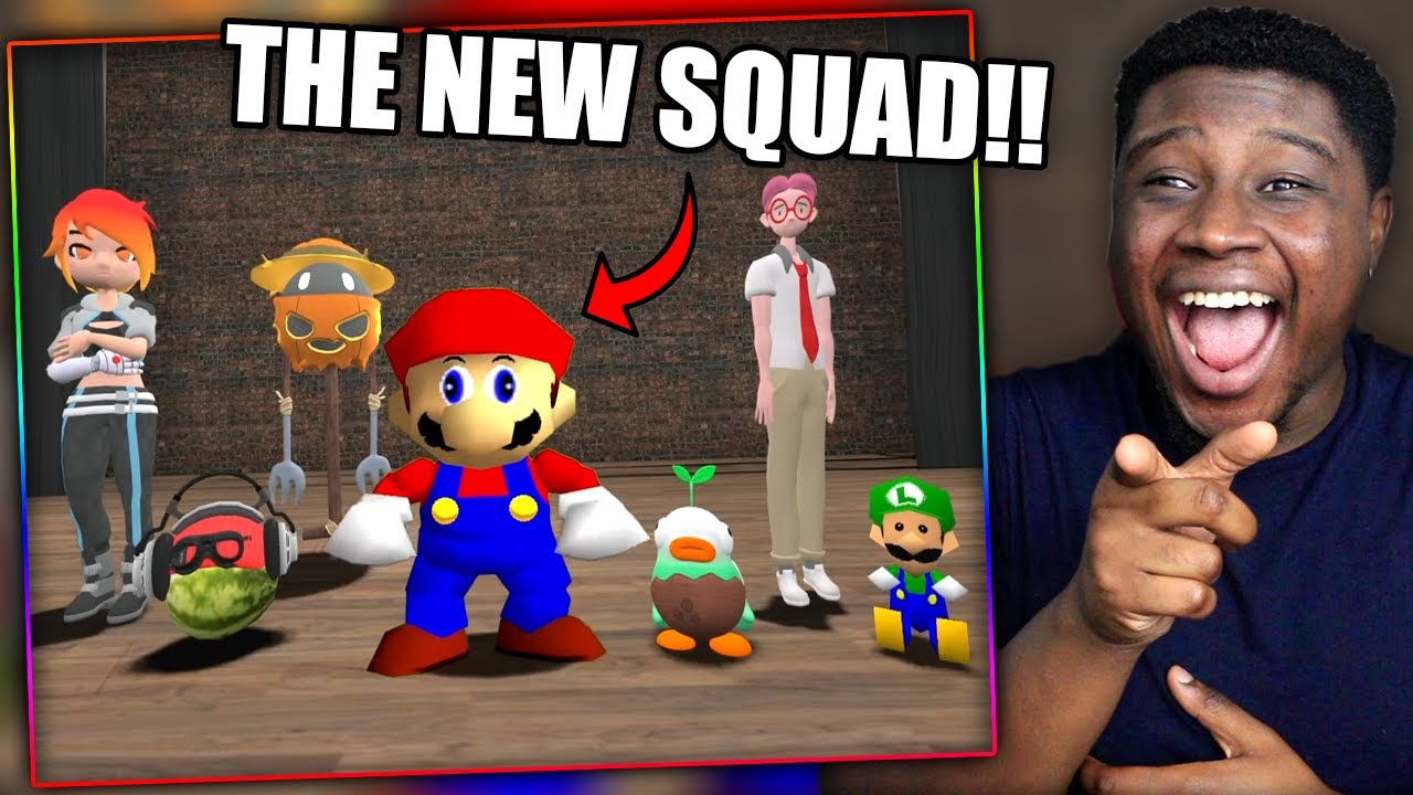MARIO GETS NEW FRIENDS! | S̶M̶G̶4̶: I Can't Believe It's Not SMG4 Reaction!