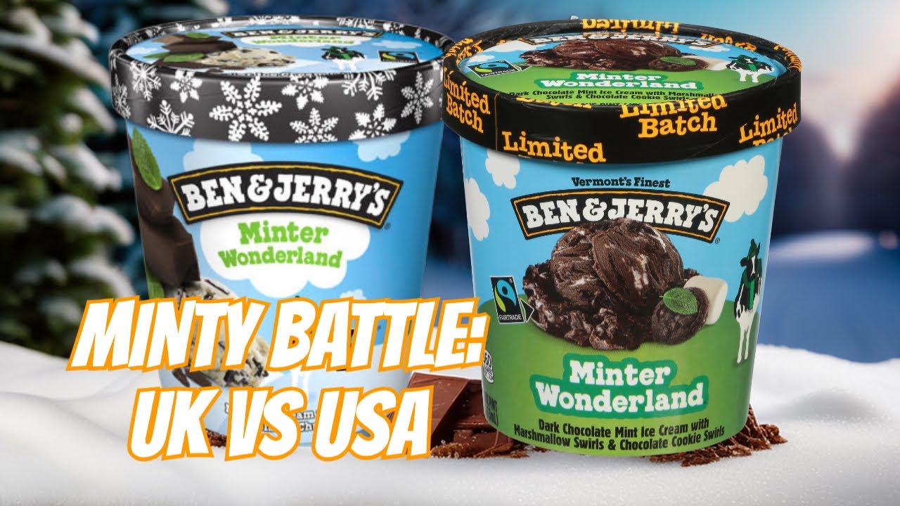 Ben & Jerry's Minter Wonderland Великобритания и США — в чем разница?